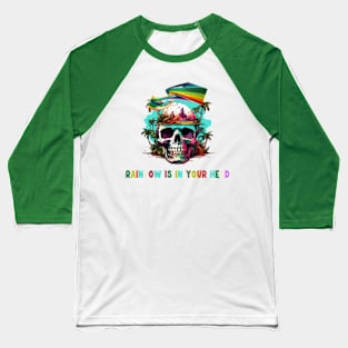 Unique Rainbow Paradise T-shirt Baseball T-Shirt